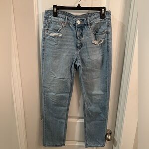American Eagle Outfitters Light Blue Boyfriend Jeans